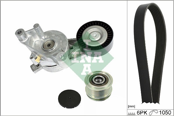 INA 529 0468 20 Set curea transmisie cu caneluri