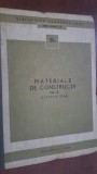 Materiale de constructii vol 3 Colectie STAS