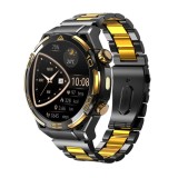 Cumpara ieftin Smartwatch Blackview W90 Pro, Negru Auriu, Metal Aur 14K, 1.43 AMOLED HD, 900mAh, GPS, Monitorizare sanatate si sport, Apelare Bluetooth, ChatGPT