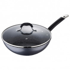 Tigaie Wok Masterpro Gri Aluminiu forjat (? 28 cm) foto