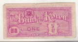 bnk bn Coreea de Sud 1 Hwan (1953) - circulata - RARA