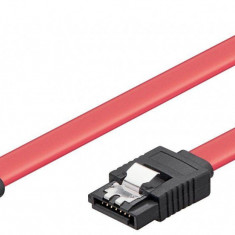 Cablu HDD SATA L - SATA L 90 grade 3GB/s cu clip 50cm Goobay