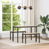 vidaXL bancă Sonoma 80 x 35 x 45 cm Lemn compozit 892591