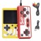 Mini consola retro portabila, Game Box cu 400 de jocuri, galben