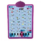 Poster interactiv, Lexibook, Alfabet Engleza-Franceza, Frozen