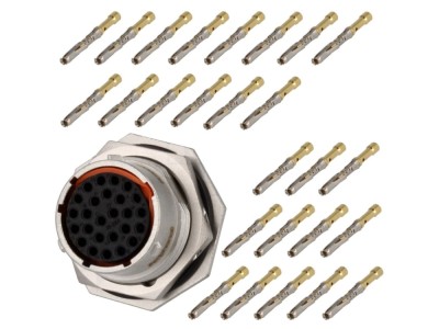 Conector circular mamă IP67, 26 pini foto