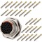 Conector circular mamă IP67, 26 pini