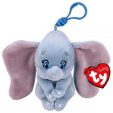 Elefantelul Dumbo - Disney, breloc plus cu sunete, 8.5 cm - Ty