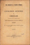 HST C705 Catalogul general al cărților de la editura Casei Școalelor 1925