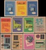 1963-1967 Romania - Set 11 etichete de chibrituri romanesti ADAS