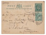 Great Britain 1902 Postal History Rare Postcard Oldenburg Germany D.150