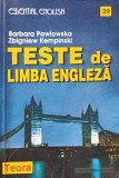 TESTE DE LIMBA ENGLEZA-B. PAWLOWSKA, Z. KEMPINSKI-270515