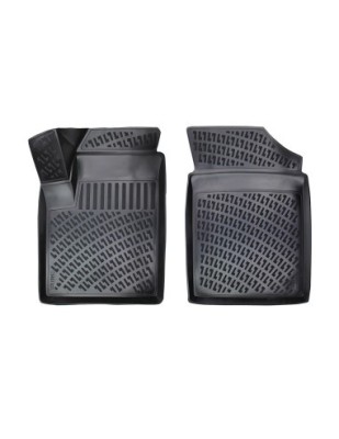 Set covorase auto din cauciuc tip tavita Peugeot Partner I / Citroen Berlingo (Fata) 1996-2013 foto