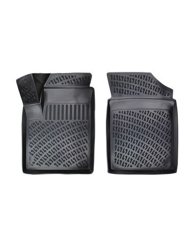 Set covorase auto din cauciuc tip tavita Peugeot Partner I / Citroen Berlingo (Fata) 1996-2013