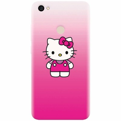 Husa silicon pentru Xiaomi Redmi Note 5A, Cute Pink Catty foto