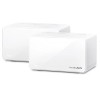 Mercusys AX6000 Halo H90X (2-Pack), Wi-Fi 6 Dual-Band, Router Mesh, Port 2.5Gbps, 5300Mbps, 3 Porturi RJ45, MU-MIMO