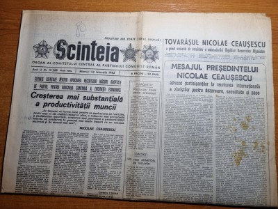 scanteia 24 februarie 1982-art. comuna flamanzi foto