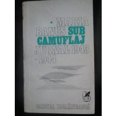Sub camuflaj jurnal 1943-1944-Maria Banus