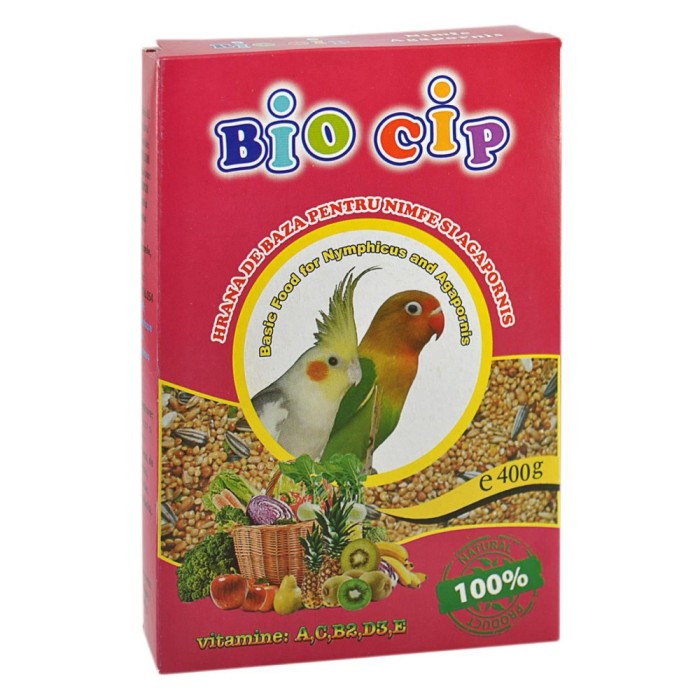 HRANA COMPLETA BIOCIP PENTRU NIMFE 400GR