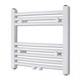 Radiator port-prosop &icirc;ncălzire centrală baie, curbat, 480 x 480 mm