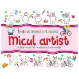 Micul artist - invata sa desenezi - roz - Editura Flamingo Gd