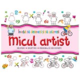 Micul artist - invata sa desenezi - roz