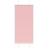 Jaluzea plisata roz 65x100 cm Latime tesatura 64,4cm poliester