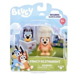 Cumpara ieftin Set 2 figurine Bluey si Bingo la restaurant - Fancy Restaurant, 4 piese, 3 ani+