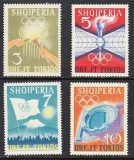 Albania 1964 - Jocurile Olimpice Tokyo, serie neuzata