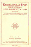 HST A38 Reclamă Banca Comercială Lugoj ante 1918