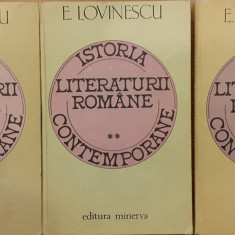 Istoria literaturii romane contemporane 3 volume