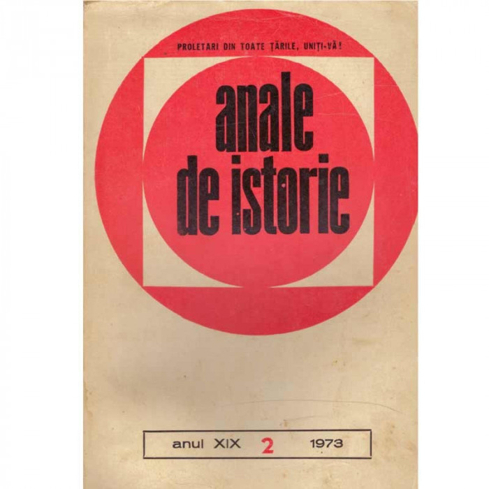 - Anale de istorie anul XIX (2), 1973 - 133819