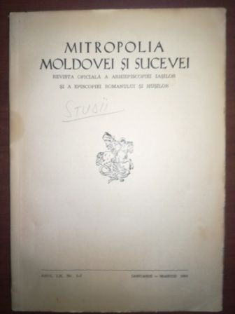 Mitropolia Moldovei si Sucevei Arhiepiscpia Iasilor