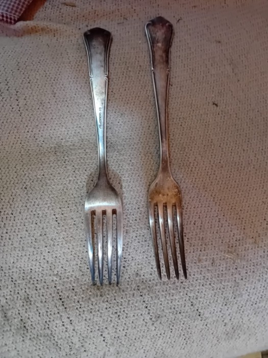 Lot de 2 furculite vintage germane WWI