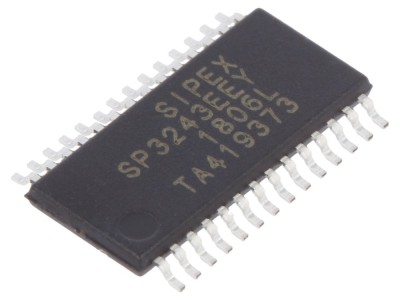 Interfață emițător-receptor full duplex RS232 120kbps foto