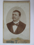 Fotografie pe carton 104 x 67 mm A.Schmidlin-Buzău circa 1900