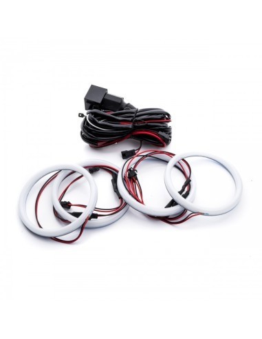 Kit Angel Eyes LED COTTON universal - 2x90mm, 2x100mm fara tesitura