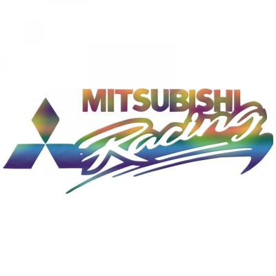 Sticker Mitsubishi Racing 2 , Autocolant Tuning Sport pentru Pasionati foto