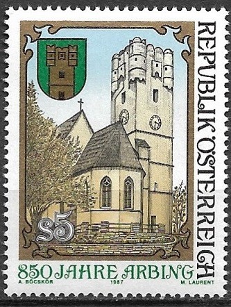 B2551 - Austria 1987 - Aniversari, neuzat,perfecta stare