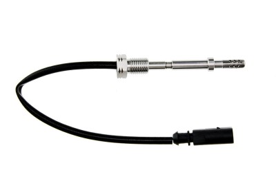 Senzor temperatura filtru particule Vw Amarok 2.0tdi 2010-, 2.0bitdi 2011-, in fata turbocompresorului - 320mm - Conector Negru, NTY EGT-VW-064 foto