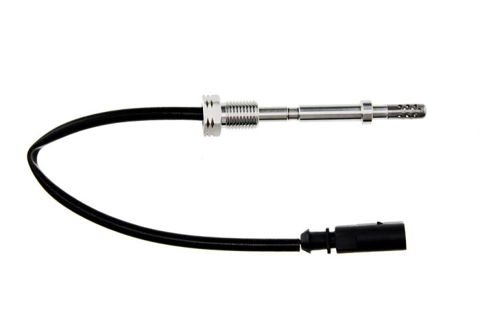 Senzor temperatura filtru particule Vw Amarok 2.0tdi 2010-, 2.0bitdi 2011-, in fata turbocompresorului - 320mm - Conector Negru, NTY EGT-VW-064