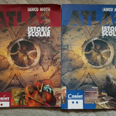 ATLAS ISTORIC SCOLAR - Iancu Motu (2 volume)