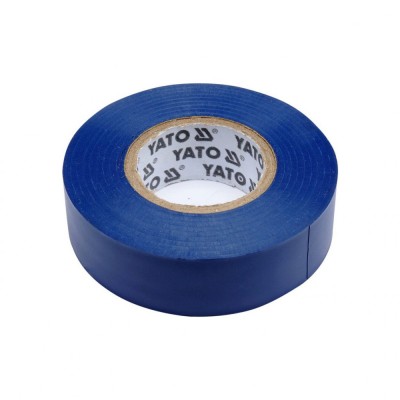 Banda izolatoare albastra 19 mm x 20 m Yato YT-81651 foto