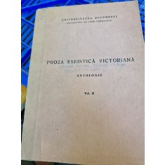 Ana Cartianu - Proza eseistica victoriana Vol II