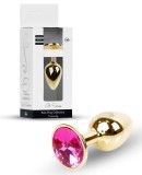 Plug-Jewellery Gold PLUG Pink