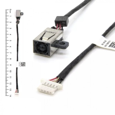 Mufa alimentare Laptop, Dell, XPS 13 9333, L321X, L322X, 0GRM3D, 0K0MTJ, 0KOMTJ, KOMTJ, DD0D13AD000, 13.8cm foto