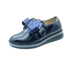 Pantofi pentru fete MRS R1625B, Bleumarin foto