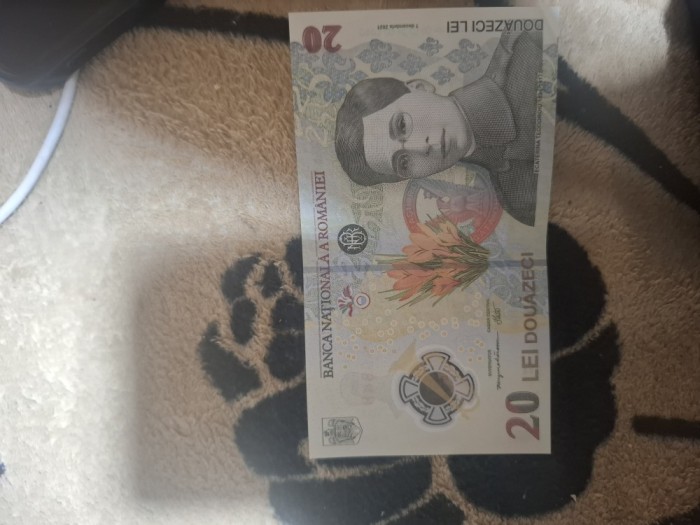 Bancnota 20 de lei SERIA A