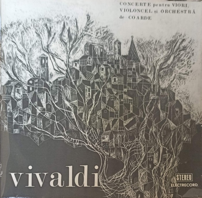 Disc vinil, LP. Concerte Pentru Viori, Violoncel si Orchestr&amp;#259; De Coarde-VIVALDI-252606