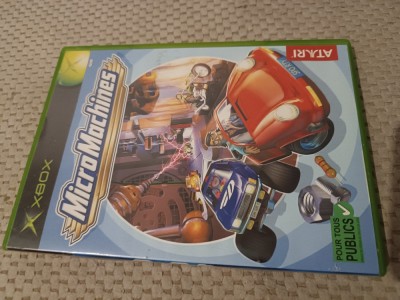 Joc jocuri de colectie Micro Machines, xbox clasic curse de masini auto foto